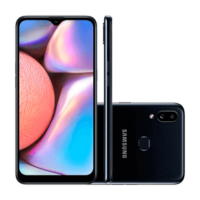 Smartphone Samsung A10S A107M/32DL, Android 9.0, Dual Chip, Processador Octa Core 2.0 GHz, Câmera traseira 13 MP + 2 MP e Frontal 8 MP , | Preto GO - 242784 Smartphone Samsung A10S A107M/32DL, Android 9.0, Dual Chip, Processador Octa Core 2.0 GHz, Câmera traseira 13 MP + 2 MP e Frontal 8 MP , | Preto GO - 242784