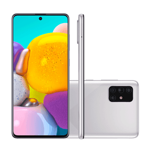 Smartphone Samsung Galaxy A71, Android 10.0, Dual Chip, Câmera Quádrupla de 64MP+12MP+5MP+5MP, Frontal 32 MP, 6.7 Smartphone Samsung Galaxy A71, Android 10.0, Dual Chip, Câmera Quádrupla de 64MP+12MP+5MP+5MP, Frontal 32 MP, 6.7