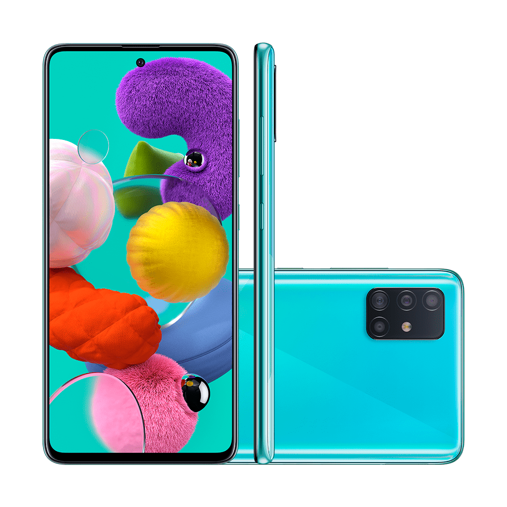 Smartphone Samsung Galaxy A51, SM-A515F, Android 10.0, Dual Chip