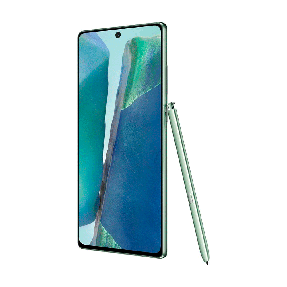 Smartphone Samsung Galaxy Note 20, Caneta S-Pen, câmera tripla