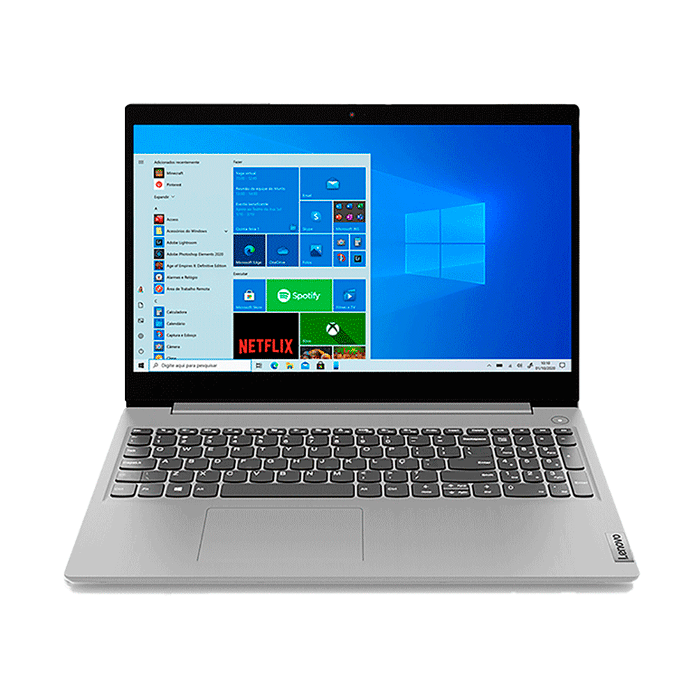 Notebook Lenovo Ultrafino IdeaPad 3i i5-10210U 8GB 256 GB SSD