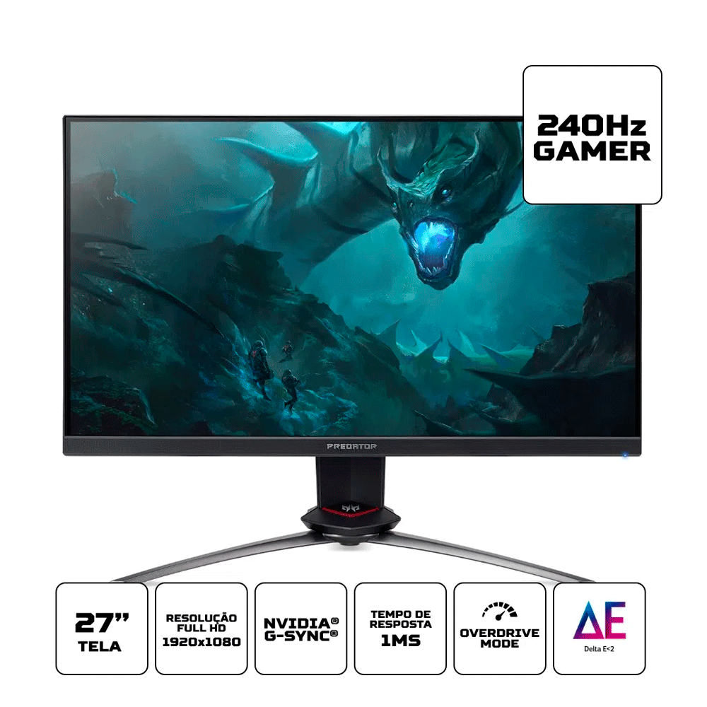 Monitor Gamer Acer Predator 27