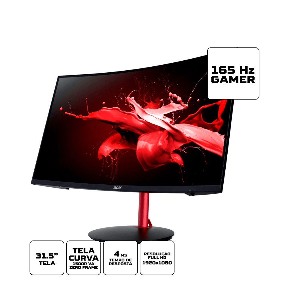 Monitor Gamer: Acer Nitro XZ322Q 31.5' | Fujioka Distribuidor