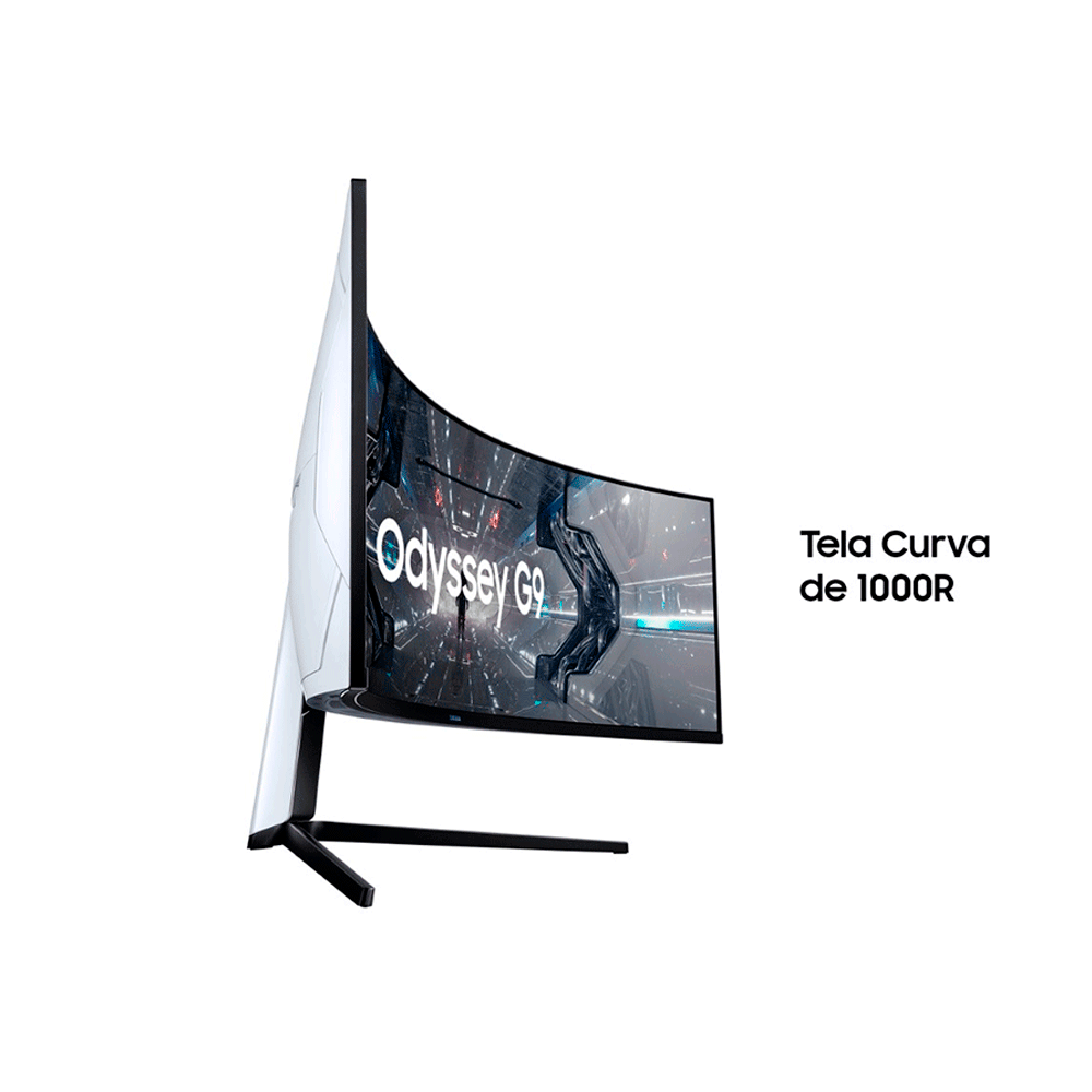 MONITOR SAMSUNG ODYSSEY G9 49" CURVO 1000R 240HZ 1MS VA (SEMINOVO) - Miniatura 4
