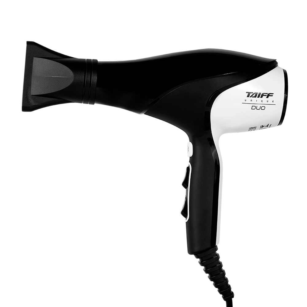 Secador Taiff Unique Duo 2.700W Bivolt Preto / Branco Artigo