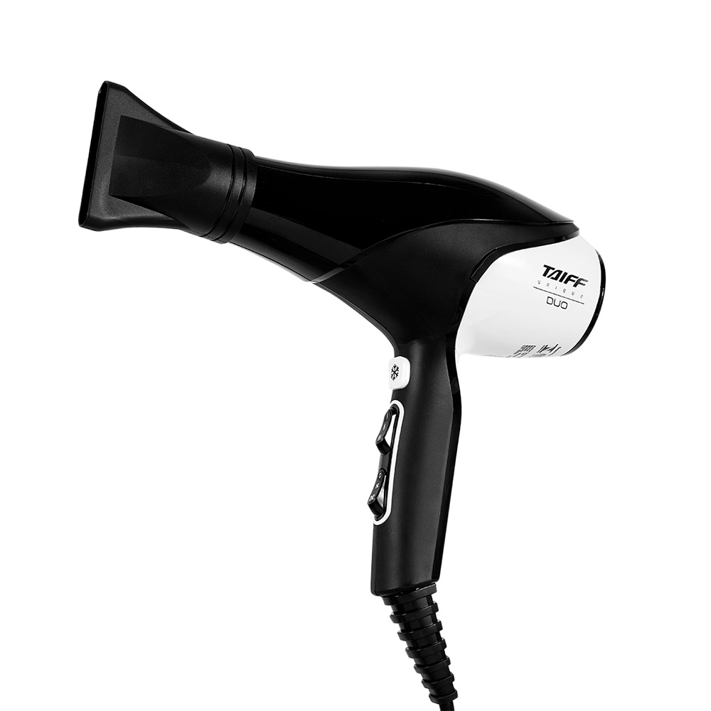 Secador Taiff Unique Duo 2.700W Bivolt Preto / Branco Artigo