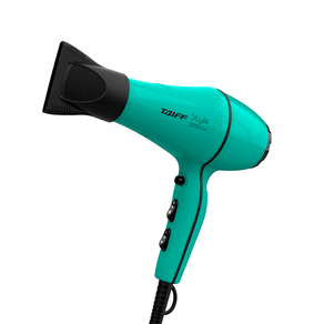 Secador de Cabelo Profissional Taiff Style 2000W Azul Tiffany | 220V DF - 19871 Secador de Cabelo Profissional Taiff Style 2000W Azul Tiffany | 220V DF - 19871