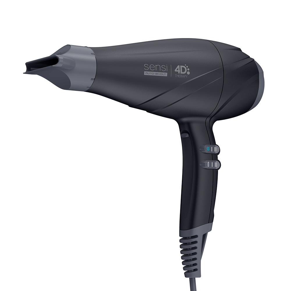 Secador de Cabelo Gama Sensi 4D 2500W Preto| Bivolt - Fujioka
