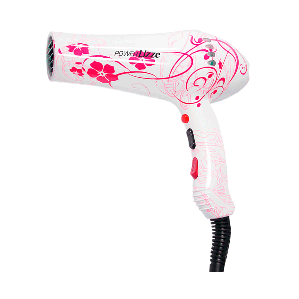 Secador Power Lizze Colorfull 2200W Branco - Fujioka Distribuidor