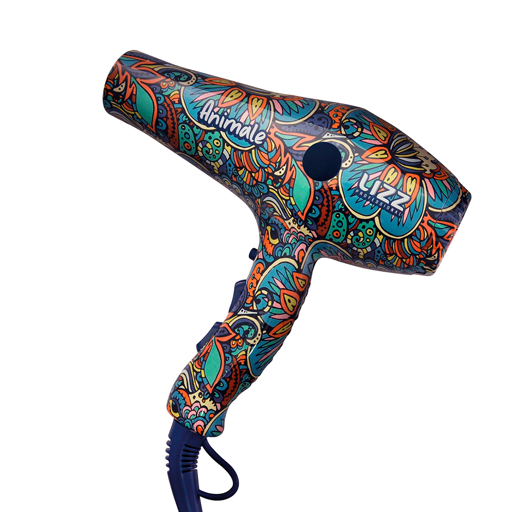 Secador Lizz Animale 3800 Ionic Colorido, 2.400W | 220V - Fujioka