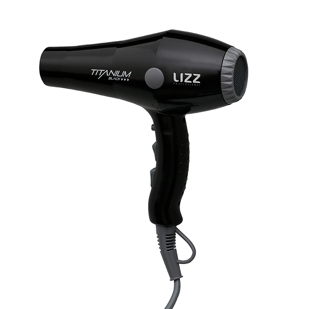 Secador Lizz Titanium Black Preto/Cinza, 2.400W | 220V - Fujioka