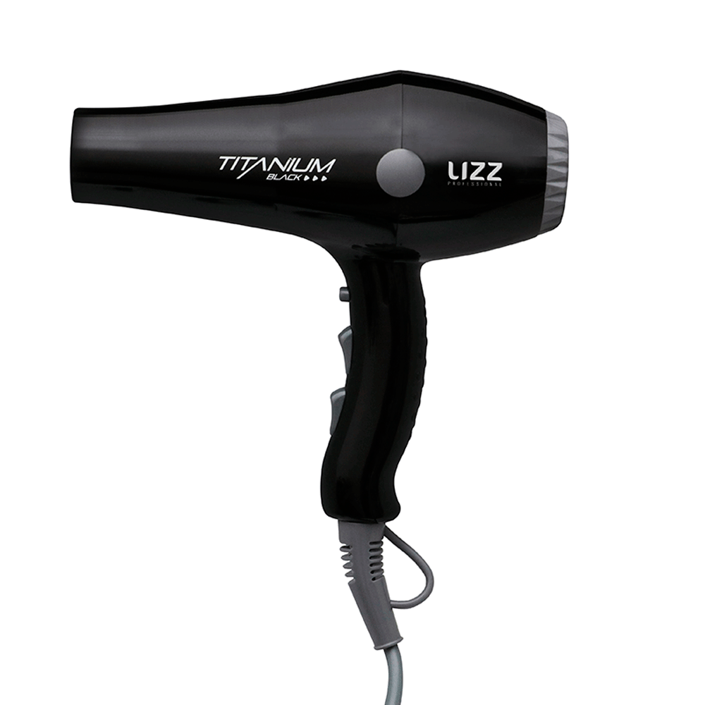 Secador Lizz Titanium Black Preto/Cinza, 2.400W | 220V - Fujioka