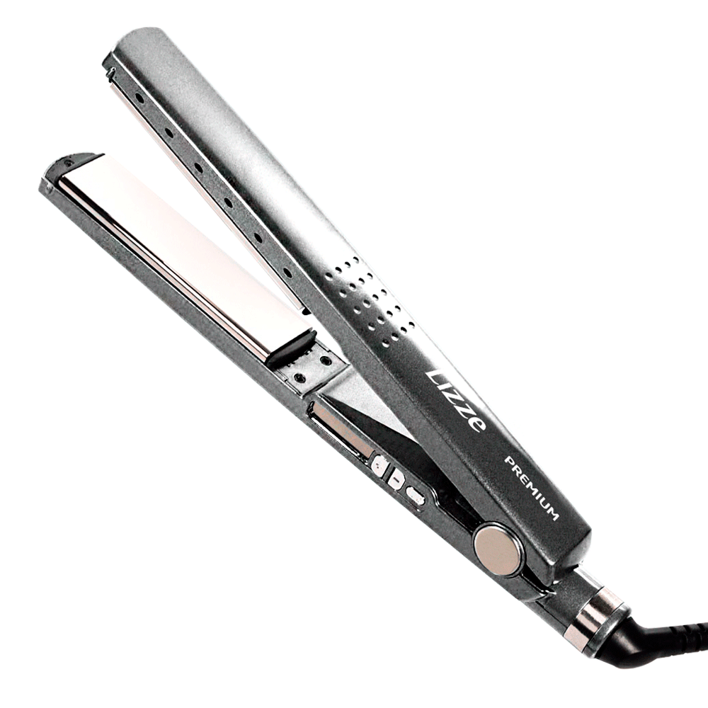 ＬＥＩ　ＰＡＲＵＦＹ　ｐｒｅｍｉｕｍ Chapinha / Prancha Lizze Premium L 240°C 127V Cinza - Fujioka