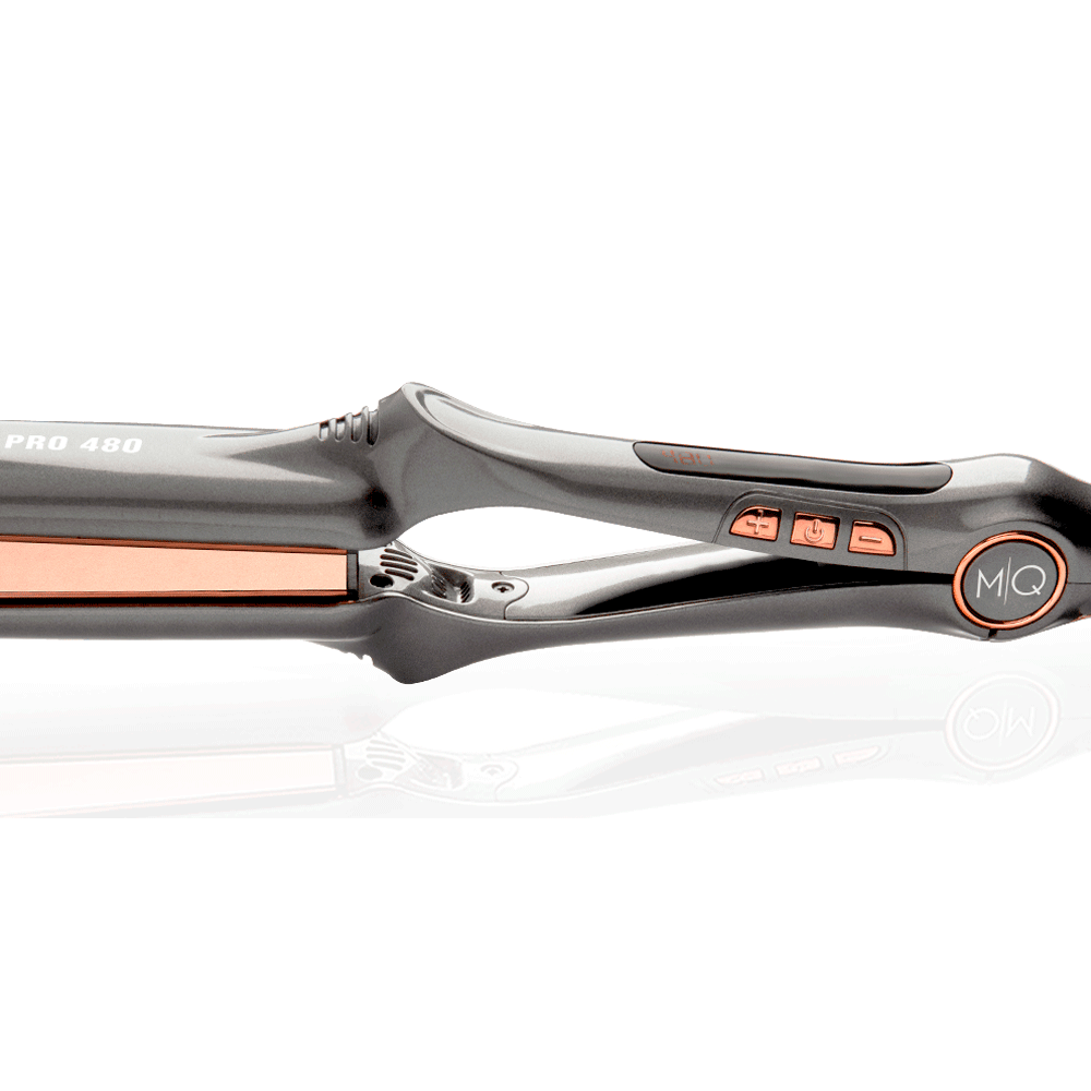 Prancha De Cabelo Titanium MQ Pro 480 Bivolt Chumbo / Rose Gold
