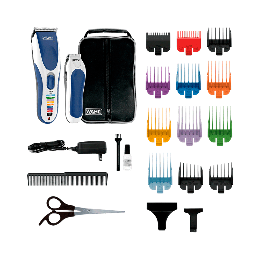 Wahl Cordless Combo バリカンキット Combo Wahl Máquina de Corte e Aparador Color Pro Cordless | Bivolt