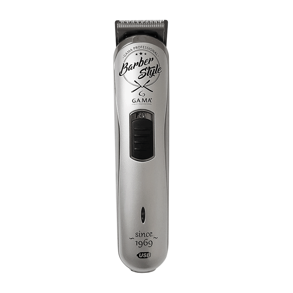 Máquina de Acabamento Ga.ma Barber Style GT527 Prata / Preto USB