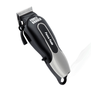 Máquina de Corte Force Barber Fade, Black e Silver, Sem Fio | Bivolt DF - 691230
