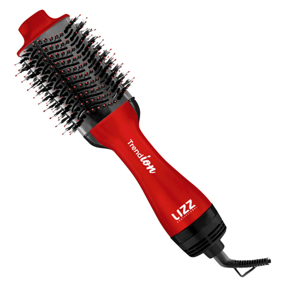 Escova Lizz Trend Ion 1000W 127V Vermelho - Fujioka Distribuidor