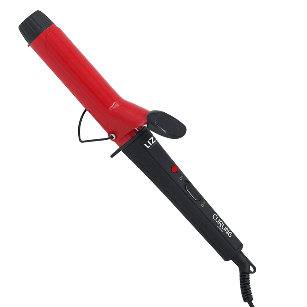 リズ・ド・リズ 120ml Modelador Lizz Curling 33mm Vermelho/Preto | Bivolt - Fujioka