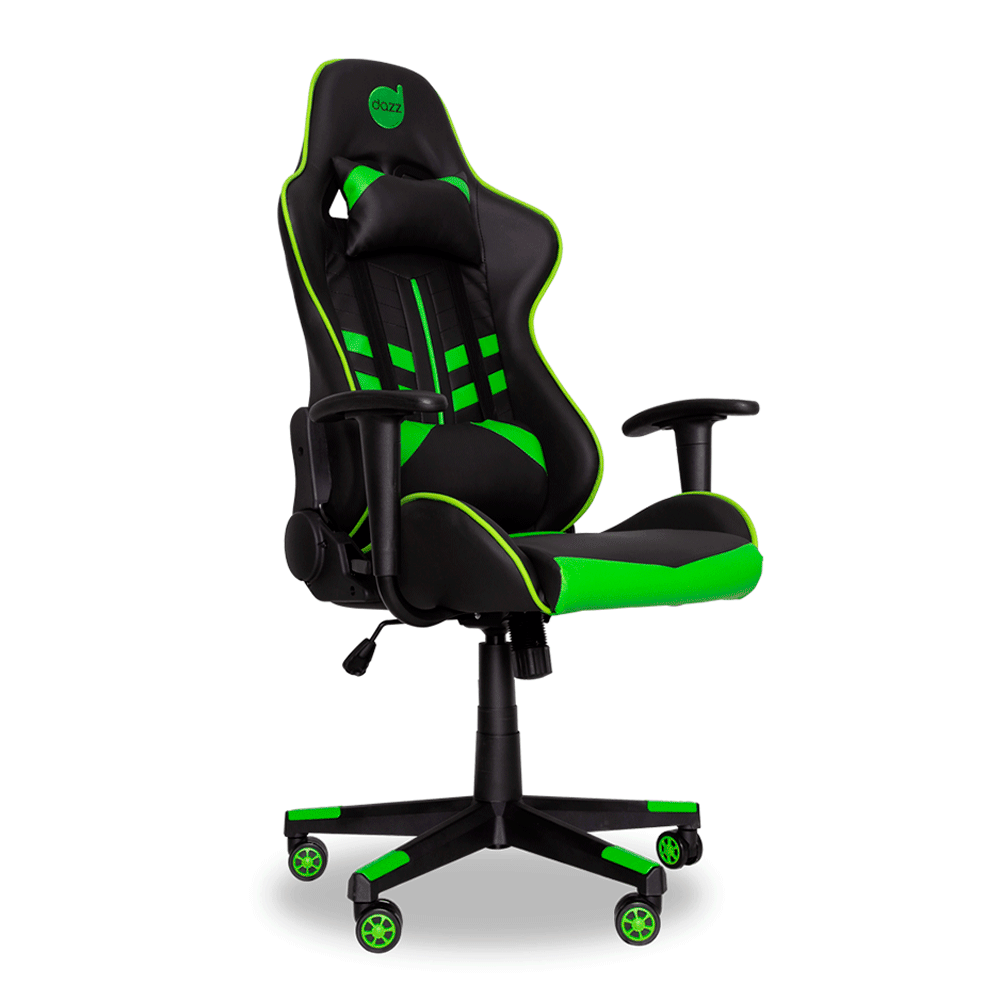 Cadeira Gamer Dazz Prime-X 2D Verde - Fujioka Distribuidor