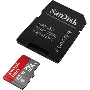Cartão De Memoria Sandisk Micro Sd Classe 10 Com Adaptador GO - 278083