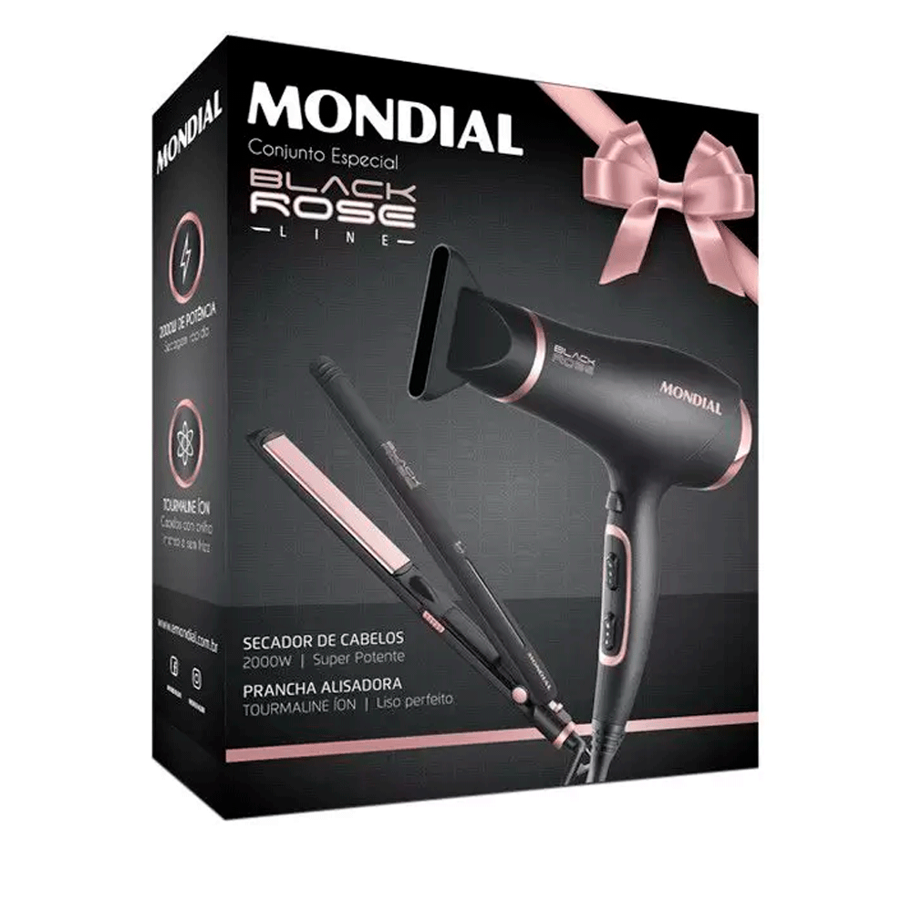 Conjunto Especial Mondial KT-90 220V Black Rose Artigo: 691022