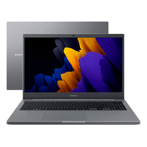 Notebook Samsung Book Intel® Core i3-1115G4, Windows 11 Home, 4GB, 1TB, 15.6'' Full HD LED | Cinza Chumbo DF - 571607