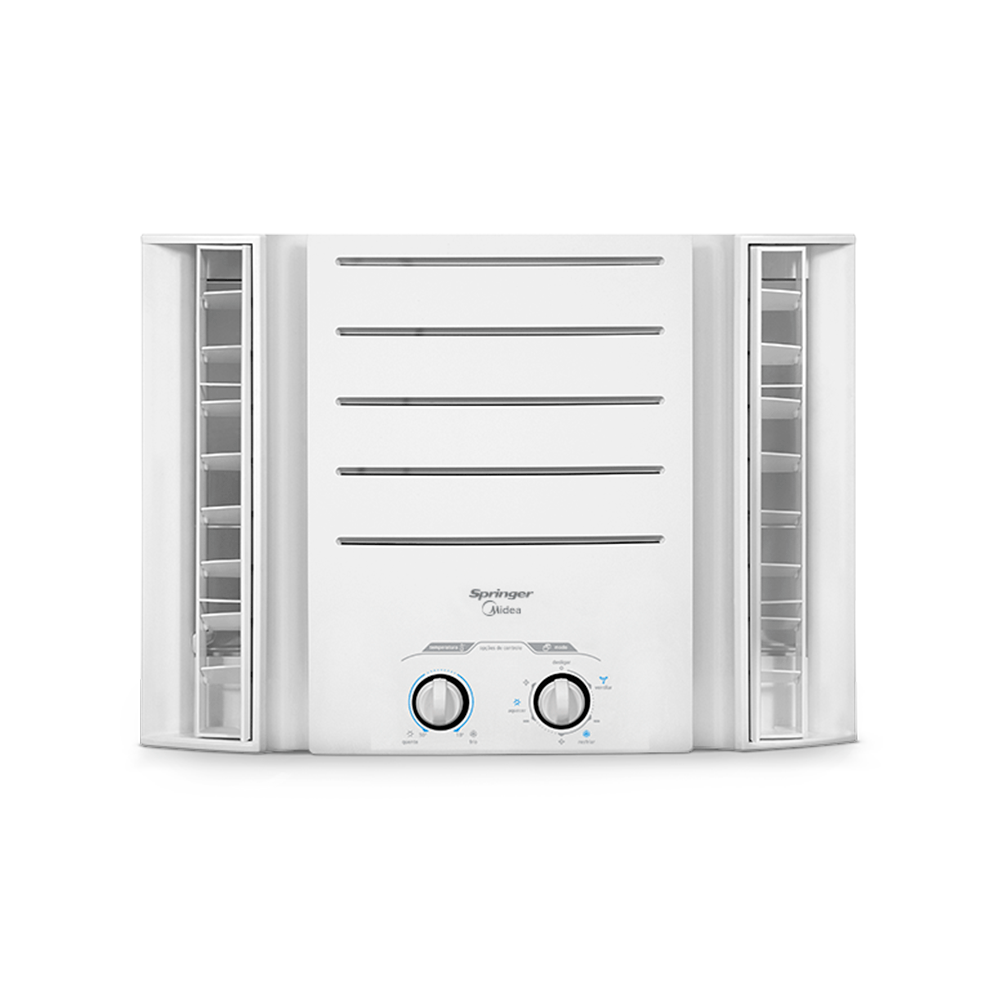 Ar Condicionado Midea Janela Mecânico, 10.000 BTUs, Frio Ar Condicionado Midea Janela Mecânico, 10.000 BTUs, Frio
