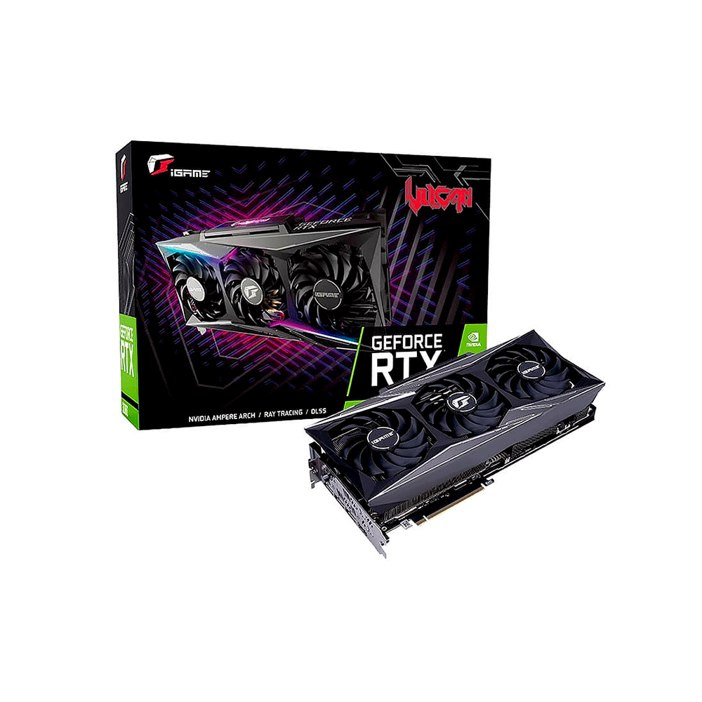 Placa de Vídeo Colorful GeForce iGame RTX 3080 Vulcan OC LHR-V 320
