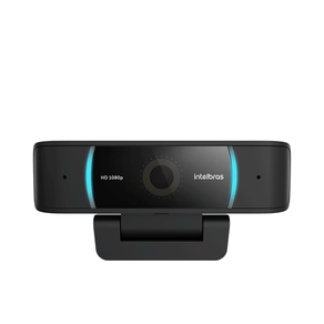 Webcam USB Intelbras CAM-1080p | Preto GO - 582288