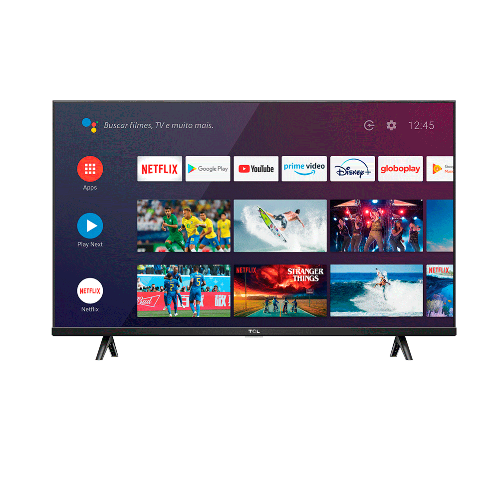 Smart TV LED 43? TCL S615 Full HD HDR, Wifi e Bluetooth integrados