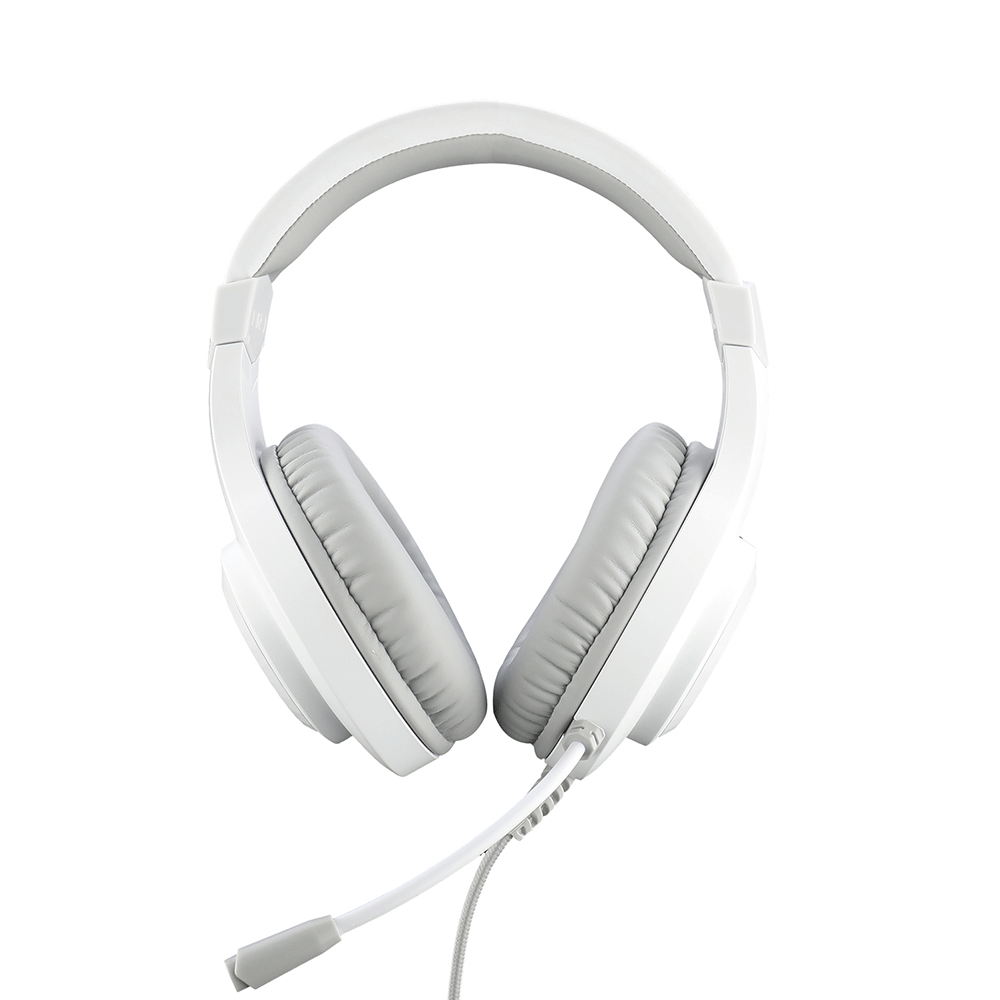 Headset Gamer Redragon Hylas H260 RGB Branco Lunar White - Fujioka