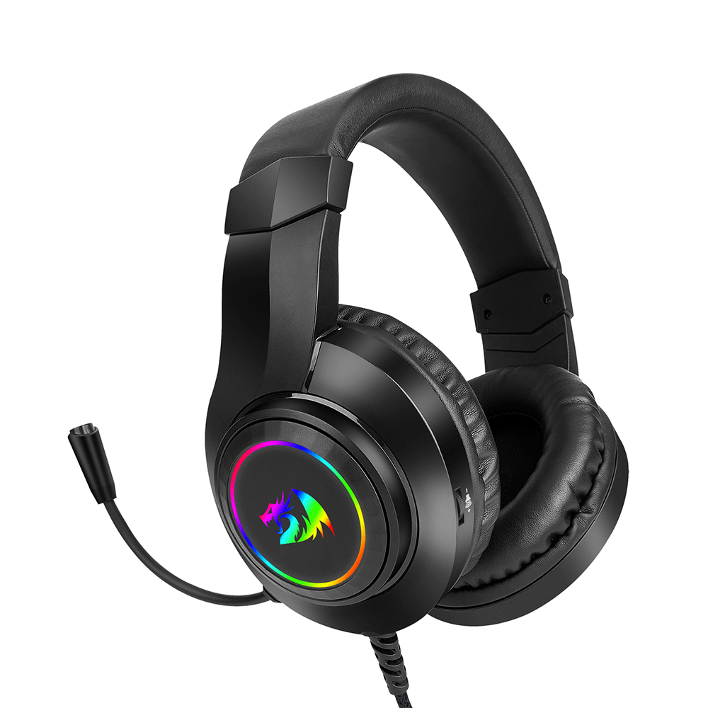 Headset Gamer Redragon Hylas H260 RGB Preto Artigo: 582347