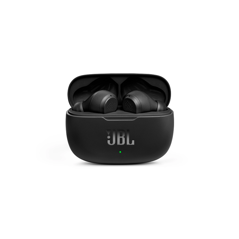 Fones de Ouvido Bluetooth JBL Wave200 TWS Preto Artigo: 278851