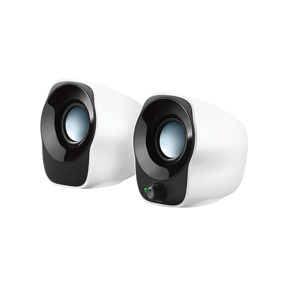 Caixa de Som Logitech Z120 Branco - Fujioka Distribuidor