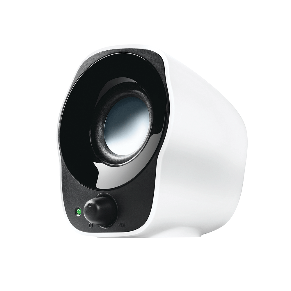 Caixa de Som Logitech Z120 Branco - Fujioka Distribuidor