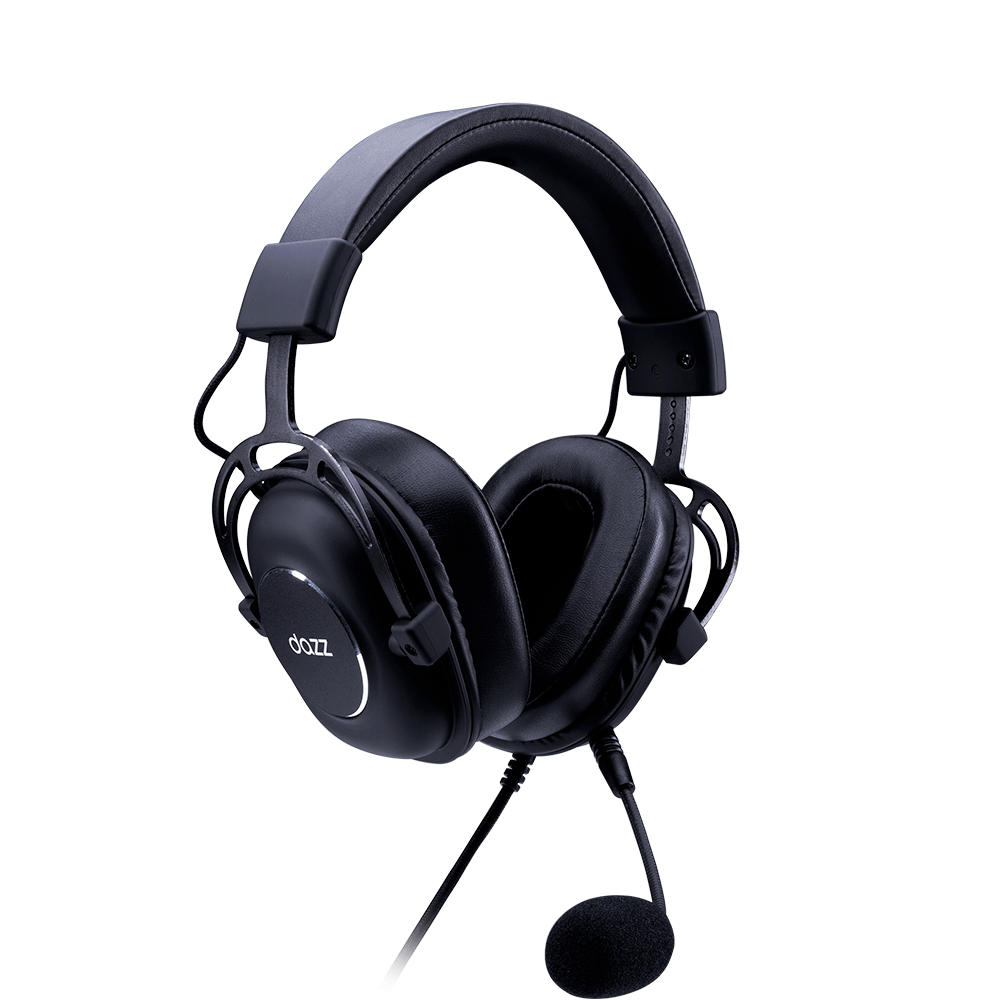 Headset Gamer Dazz Ultralight, Surround 7.1, USB Preto - Fujioka