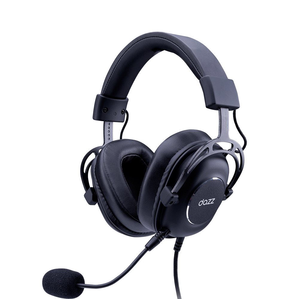 Headset Gamer Dazz Ultralight, Surround 7.1, USB Preto - Fujioka