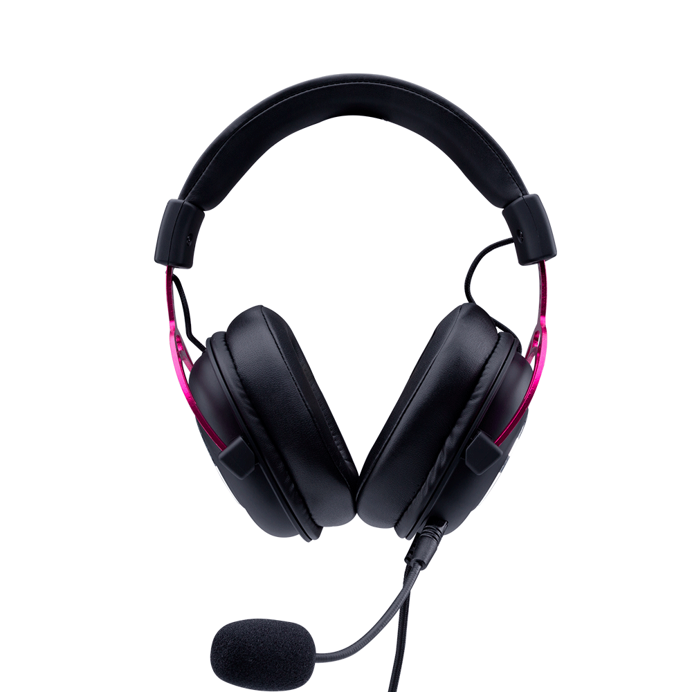 Headset Gamer Dazz Ultralight, Surround 7.1, USB Preto / Rosa