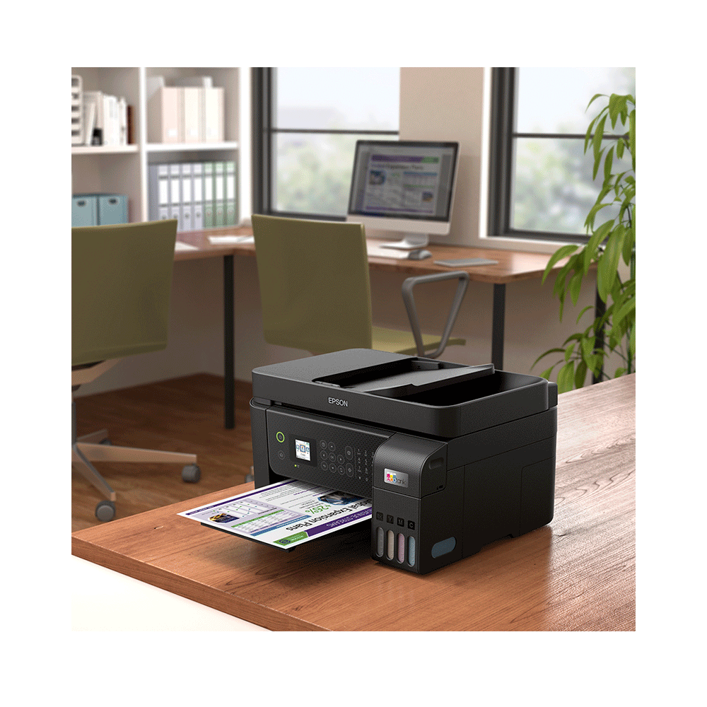 Impressora Multifuncional Epson EcoTank L5290 Bivolt Preto