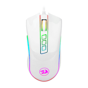 Mouse Gamer Redragon King Cobra, RGB Chroma Mk2, 10000 DPI - M711W-FPS | Branco DF - 582376