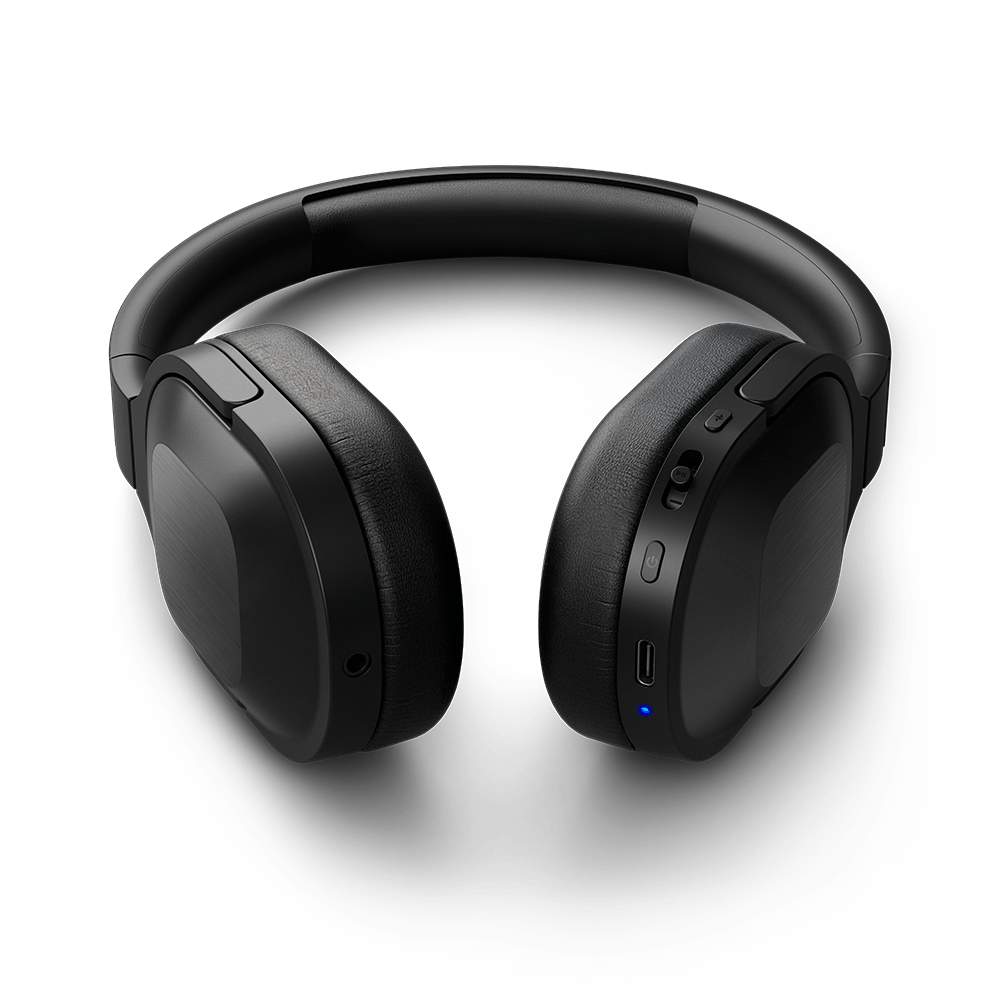 Headphone Bluetooth Philips Wireless TAH6506BK Preto Artigo 278865 Fujioka Distribuidor