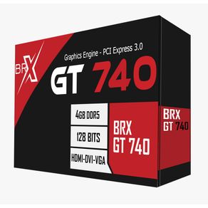 Placa de Vídeo BRX GT 740 DDR5 | 4GB DF - 59670