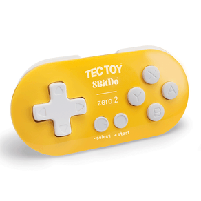 Controle Tectoy Zero 2 Mini Joystick Gamer Usb-A | Amarelo GO - 223126
