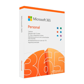 Microsoft Office 365 Personal, Assinatura Anual para 1 Usuário com 1TB na Nuvem, PC, Mac, Tablets e Telefones - QQ2-01386 GO - 690405