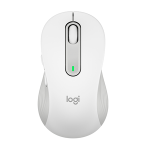 Mouse Logitech sem fio Singnature M650L | Branco GO - 582404