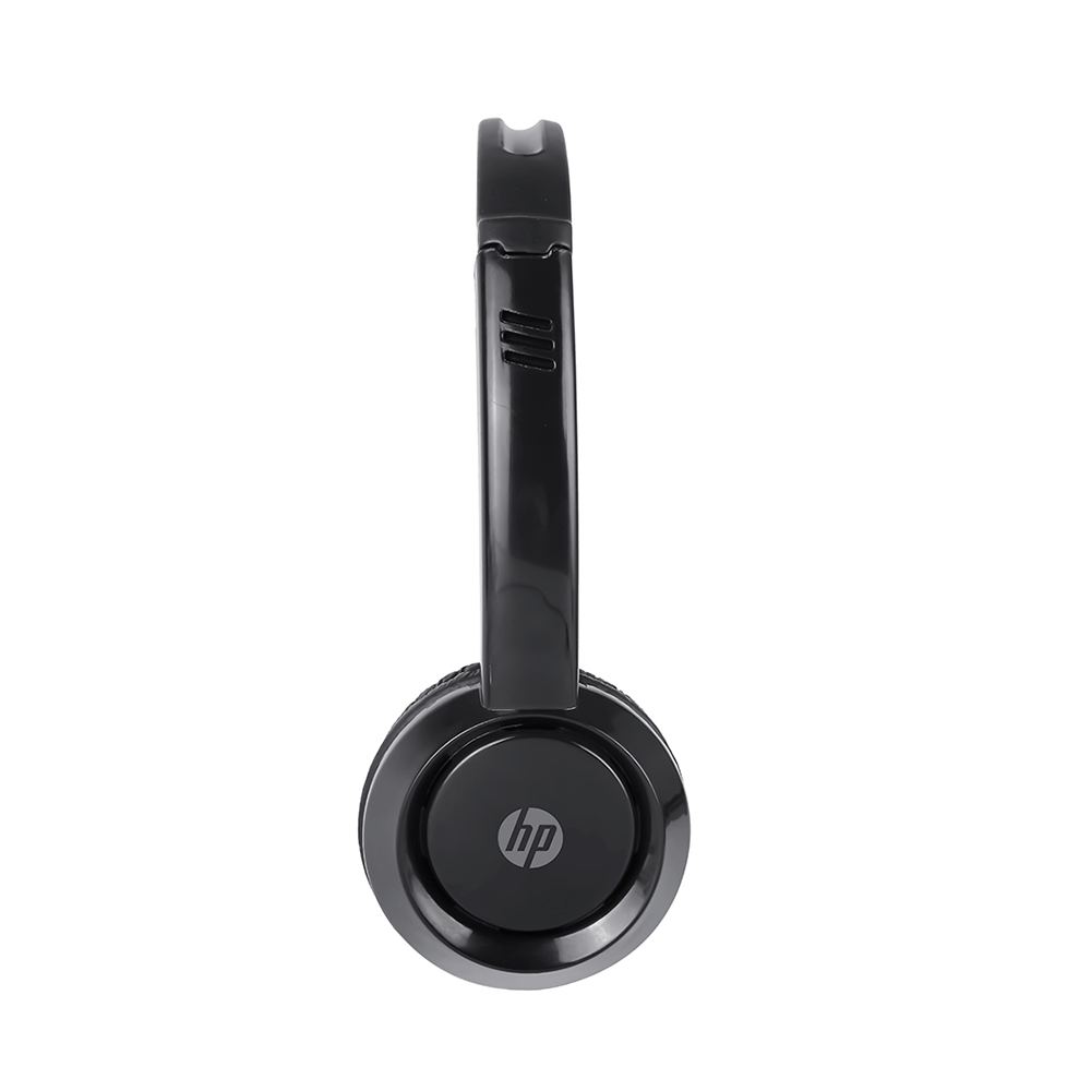 Headset Office HP Conexão P2 - DHE-8009 Black - Fujioka Distribuidor