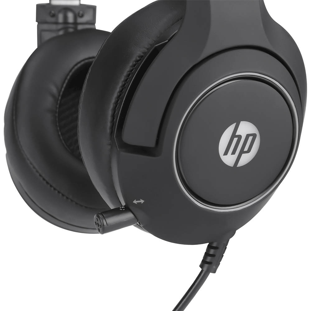 Headset Gamer HP, Conexão USB - DHE-8003 Black Artigo: 582388