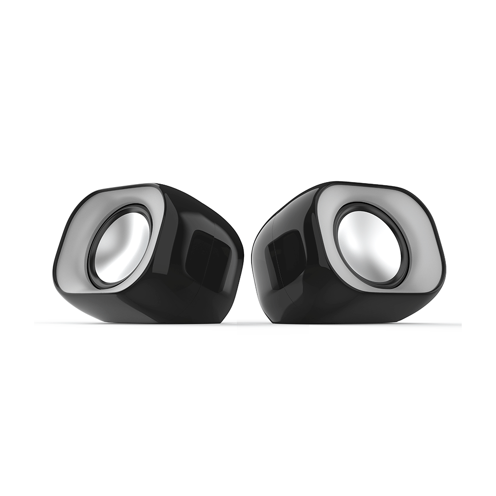 Caixa de Som para PC HP DHS-2111 Conexão USB, P2 Black Artigo