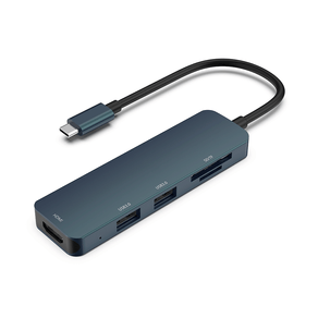 Adaptador HP DHC-CT203 USB-Tipo C para HDMI/SD/USB 3.0 |Azul DF - 278893 Adaptador HP DHC-CT203 USB-Tipo C para HDMI/SD/USB 3.0 |Azul DF - 278893